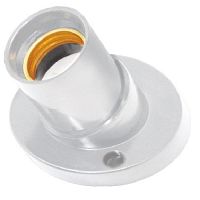 Патрон накладной наклонный Ecola Base E27 Белый фото Патрон накладной наклонный Ecola Base E27 Белый картинка